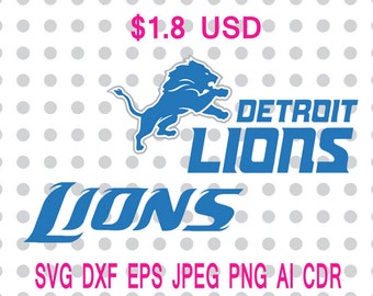 Free Free 192 Silhouette Detroit Lions Svg SVG PNG EPS DXF File