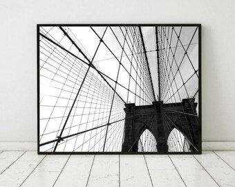 Brooklyn Bridge Wall Art brooklyn bridge art | etsy Brooklyn Bridge Wall Art brooklyn bridge art | etsy