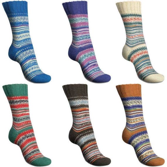 Regia Sock Yarn Pairfect singles 6 colors / 75% wool 25