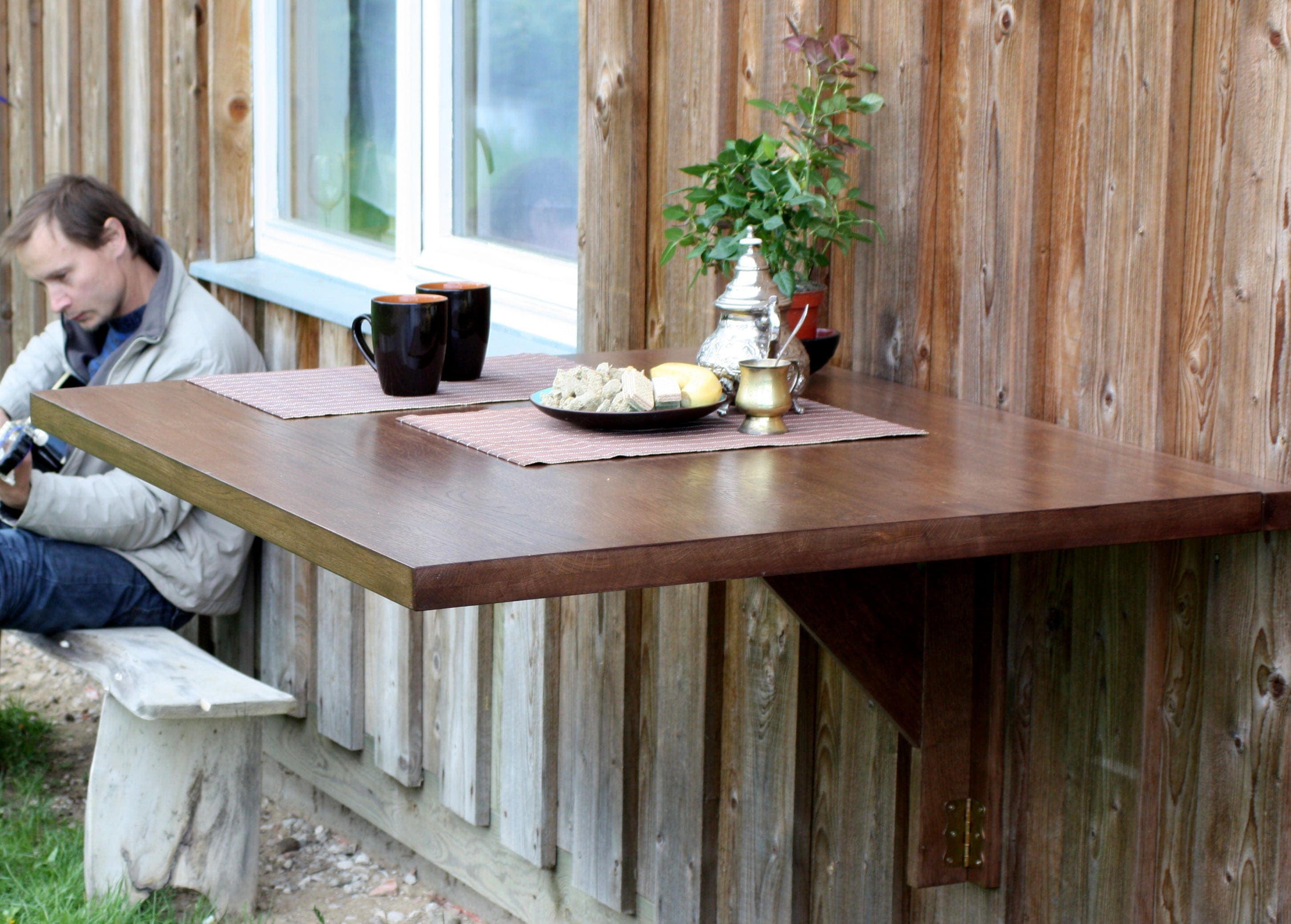 wall mounted drop leaf kitchen table