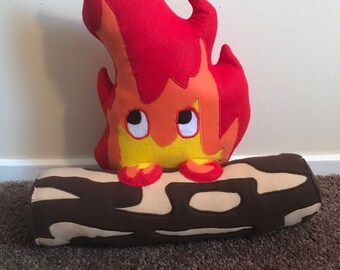 calcifer howl's moving castle plush