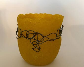 Pate de Verre Vessel