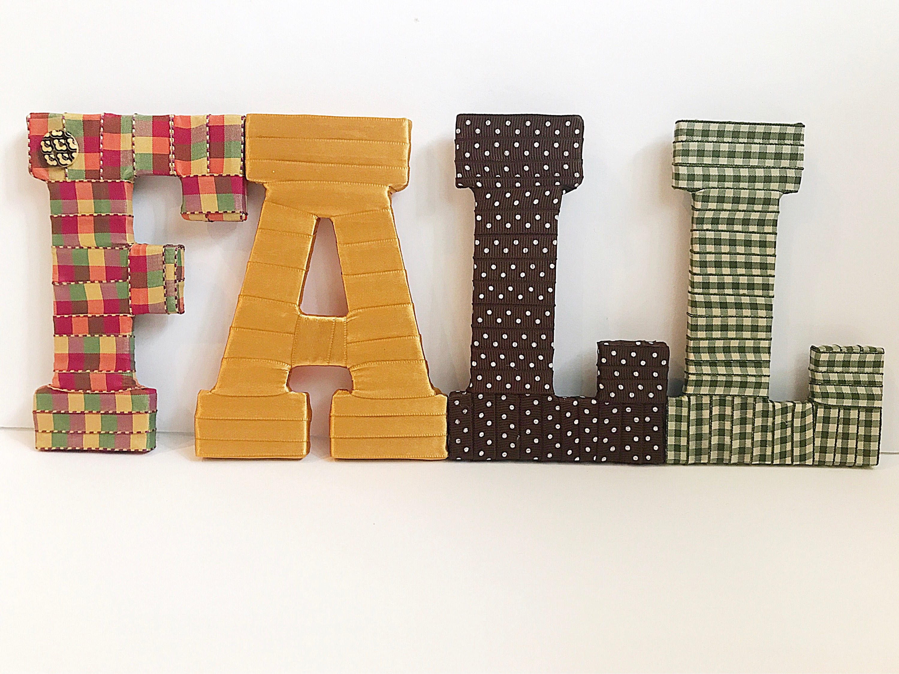 Fall Decorations Home Decor Fall Letters Fall Home Decor