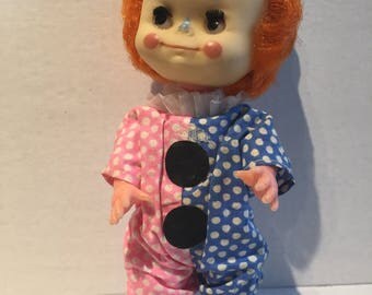 Vintage 1960's Clown Doll