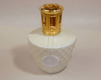 Lampe Berger Paris - Modèle Limoges (Porcelaine, état D'usage, Fonctionnelle)