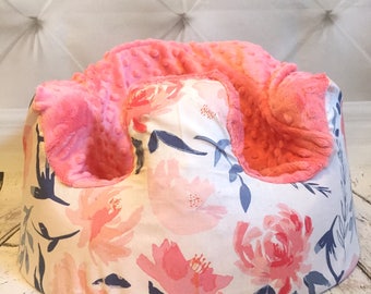 Watercolor Peonies Coral Bumbo Cover