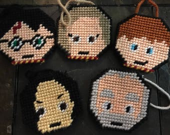Harry Potter ornaments/magnets/coasters