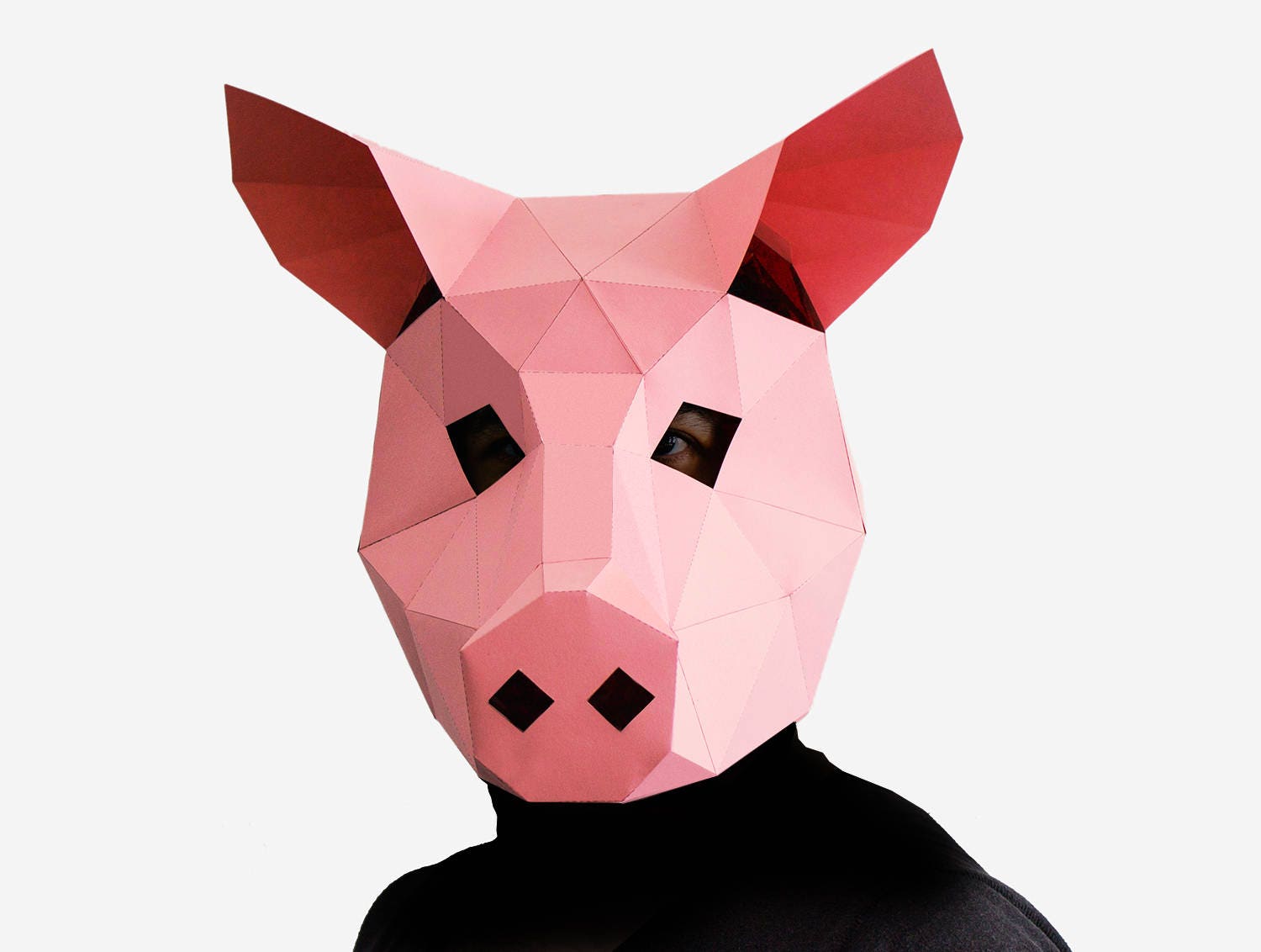 Uncategorized Pig Mask pig mask diy printable animal head instant pdf download diy