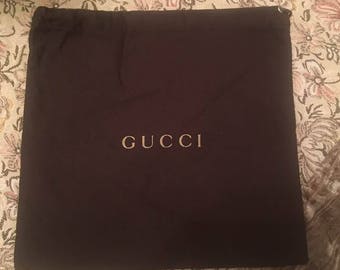 gucci drawstring dust bag