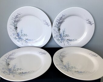 Set of 4 Pfaltzgraff Winter Frost Dinner Plates