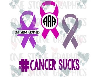 Cancer,cancer svg,cancer sucks svg,cancer support ribbon svg,ribbons,ribbons svg,breast cancer svg,brain cancer svg,cancer sucks,monogram