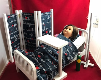 doll hospital bed