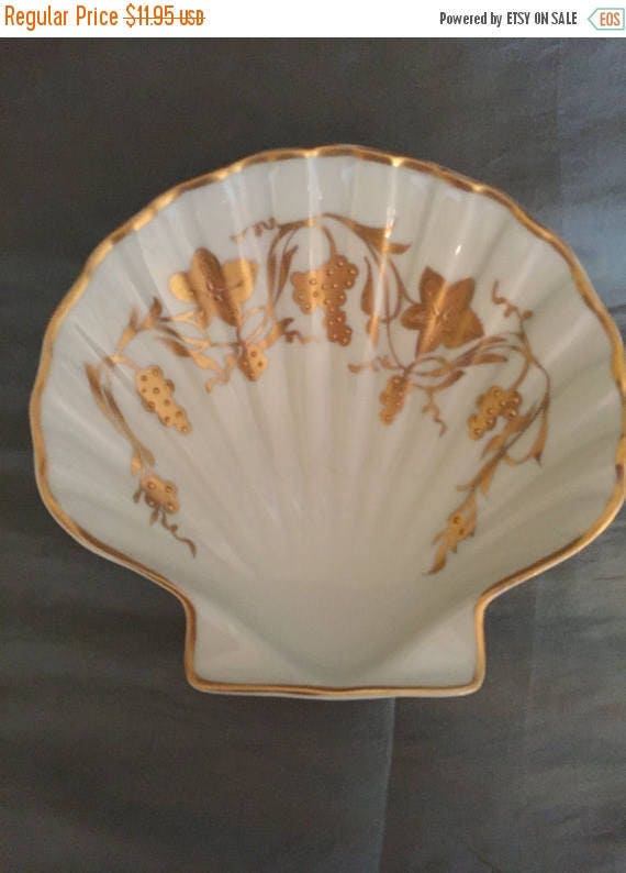 25 OFF SALE Limoges Porcelain Shell Dish Paris Styles Hand