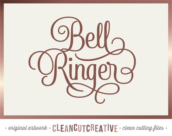 SVG Bell Ringer svg Wedding Bell svg Junior Bridesmaid svg