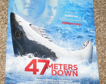 47 Meters Down 13x19 D/S Promo Movie POSTER
