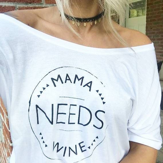 t shirt mama need some wine