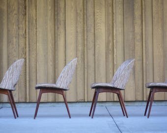 Adrian Pearsall 1404-C Scoop Dining Chairs x 4