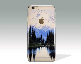 iPhone 7 Case Mountains Clear iPhone 7 Plus Case iPhone 7 Case Clear iPhone 6 Case iPhone 6s Case Silicone iPhone Case Christmas Gift //110
