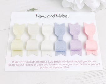 Hair bow set, newborn hair bow, newborn headband, baby headband, small hair bow, baby hair bow, baby hair clip, toddler hair clip, baby gift