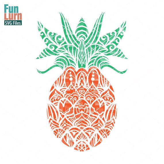 Download Pineapple SVG, Pineapple Mandala SVG, beach svg, Aloha ...