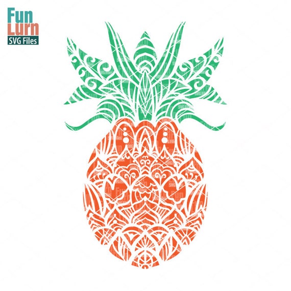 Pineapple SVG, Pineapple Mandala SVG, beach svg, Aloha beaches, here I come, Beach, sea ...