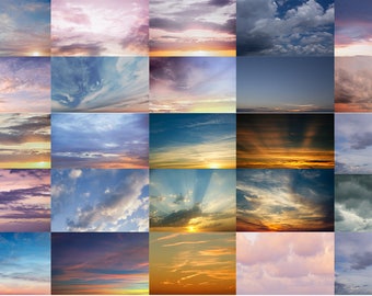 Moody sky overlays