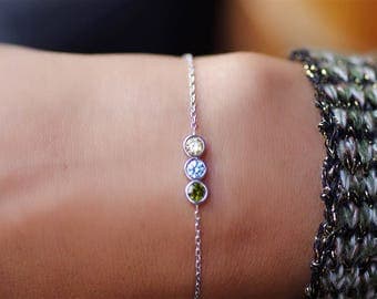 Birthstone Bracelet For Mom, Birthstone Bracelet, Bracelet For Mom, Mothers Bracelet, Family Bracelet, Family Birthstone Bracelet, Mom Gift