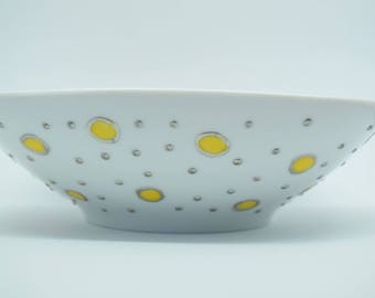 Hand painted porcelain bowl