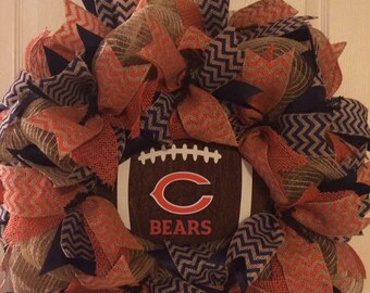 Chicago Bears wreath