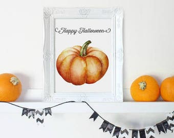 Halloween Printable, Happy Halloween Sign, Halloween Decor, Printable Halloween, Halloween Party Printables, Halloween Party Decor