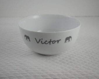 Custom Bowl Elephants