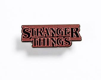 Stranger Things Logo – Enamel Pin Inspired by Stranger Things