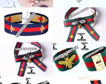 Gucci Inspired Choker OR Bracelet