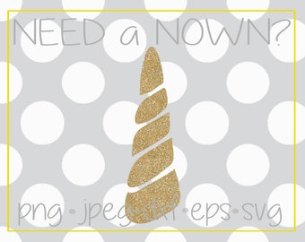 Just a unicorn horn, unicorn clip art, gold unicorn horn, clip art, planner, 300 dpi, vector, clipart, png, svg, dxf, jpeg, printable, cut