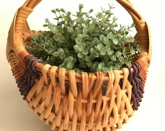 Hand Woven Lemon Basket