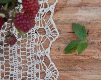 hemp knitted shawl, Crochet Shawl, 100% hemp,handmade shawl