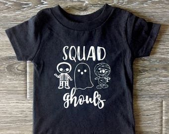 Kids halloween shirt | Etsy
