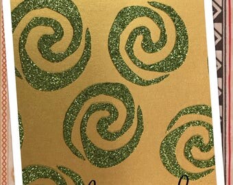 20 Moana Tefiti Heart Glitter Cutouts - different sizes