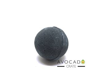 Midnight Black Bath Bomb - Black Bath - Detox Bath Bomb - Activated Charcoal Bomb - Christmas Gift