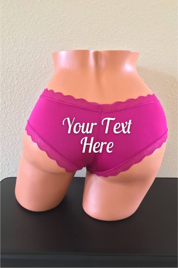 CUSTOMIZE these panties, FAST SHIPPING, Bachelorette Gift, Bridal Shower Gift, Wedding Panties, Personalized Panties / Bridal Lingerie