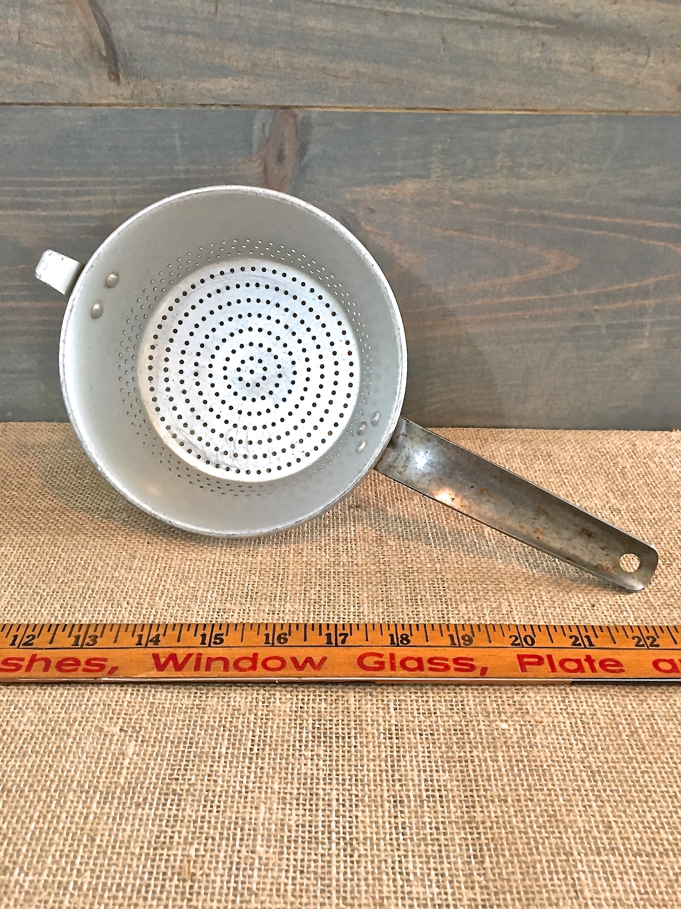 Vintage Aluminum Strainer