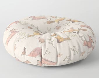 animal floor pillow