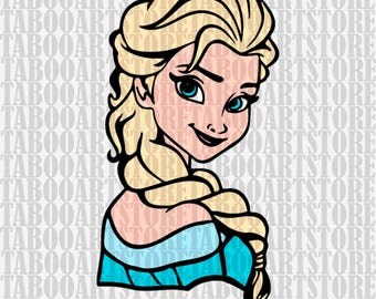 Frozen Disney princess svg, Disney Elsa princess eps, Frozen Clipart, Elsa Instant Download, Disney princess , frozen eps, Frozen Vector