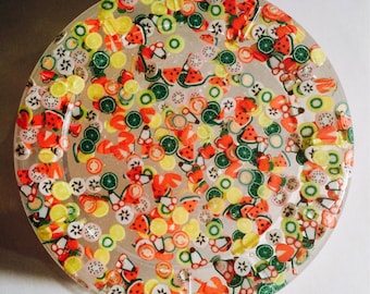 Fruit Cake Clear Slime
