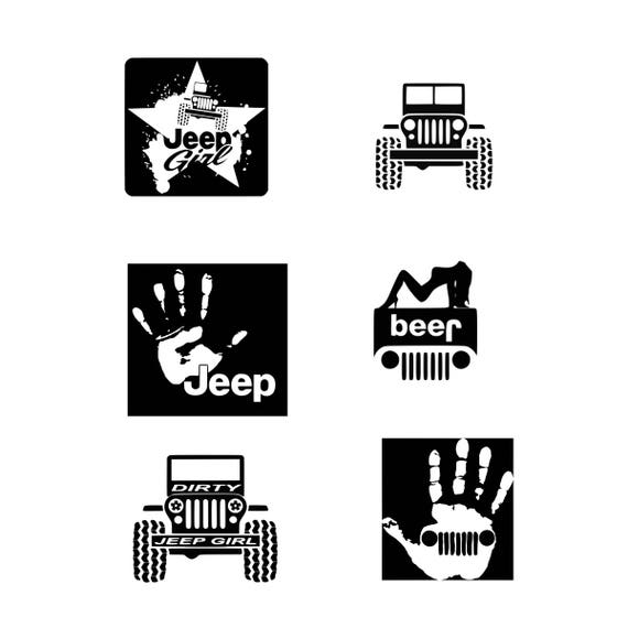 Jeep SVG Jeep Girl SVG cut files Jeep cut file Jeep DXF Jeep