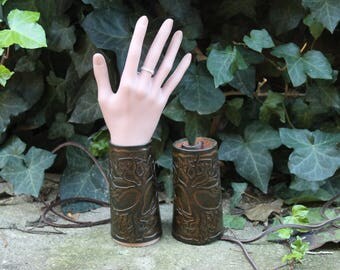 Yggdrasill vegetable tanned leather bracelets