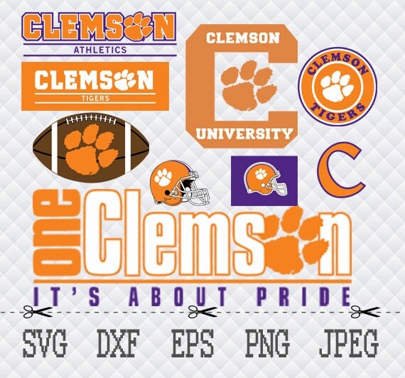 Download Clemson Tigers Logo SVG DXF EPS Png Cut Vector File Silhouette