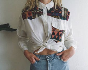 Vintage Western Blouse