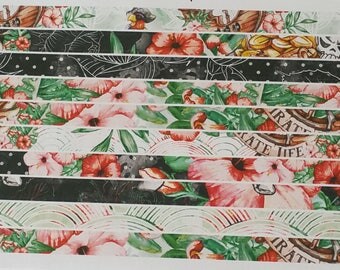 Sail the sea's Washi strips planner stickers matching washi