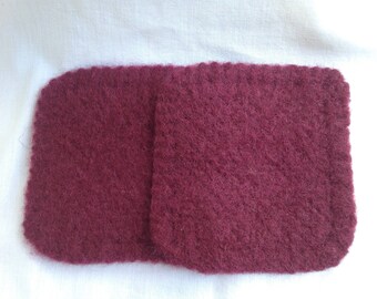 Handmade Felted Coasters